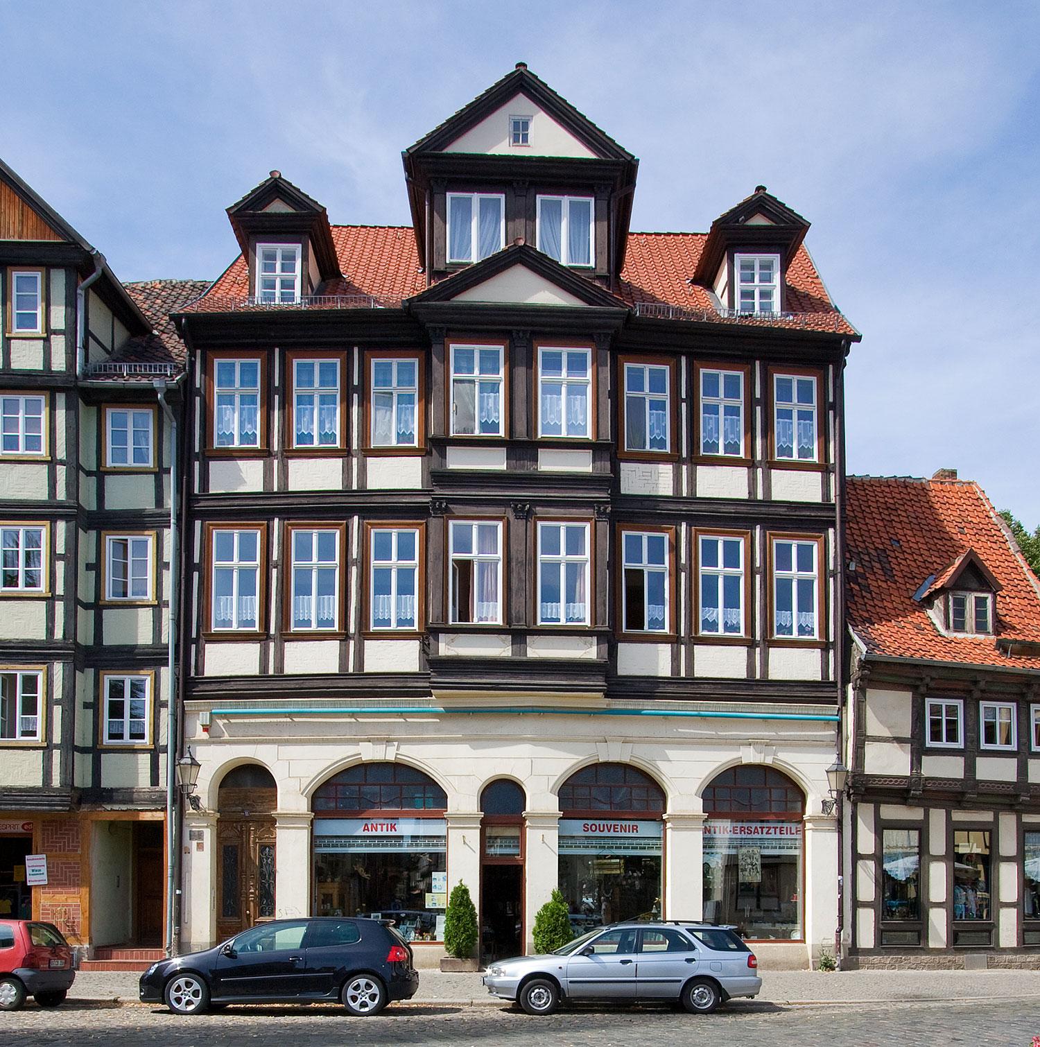 Fassade Markstraße 11 Quedlinburg