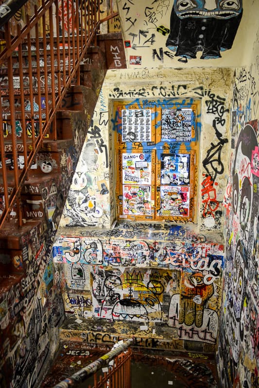 Das Haus Schwarzenberg und der dazugehörige Innenhof zählen zu den Street-Art-Hotspots von Berlin.
