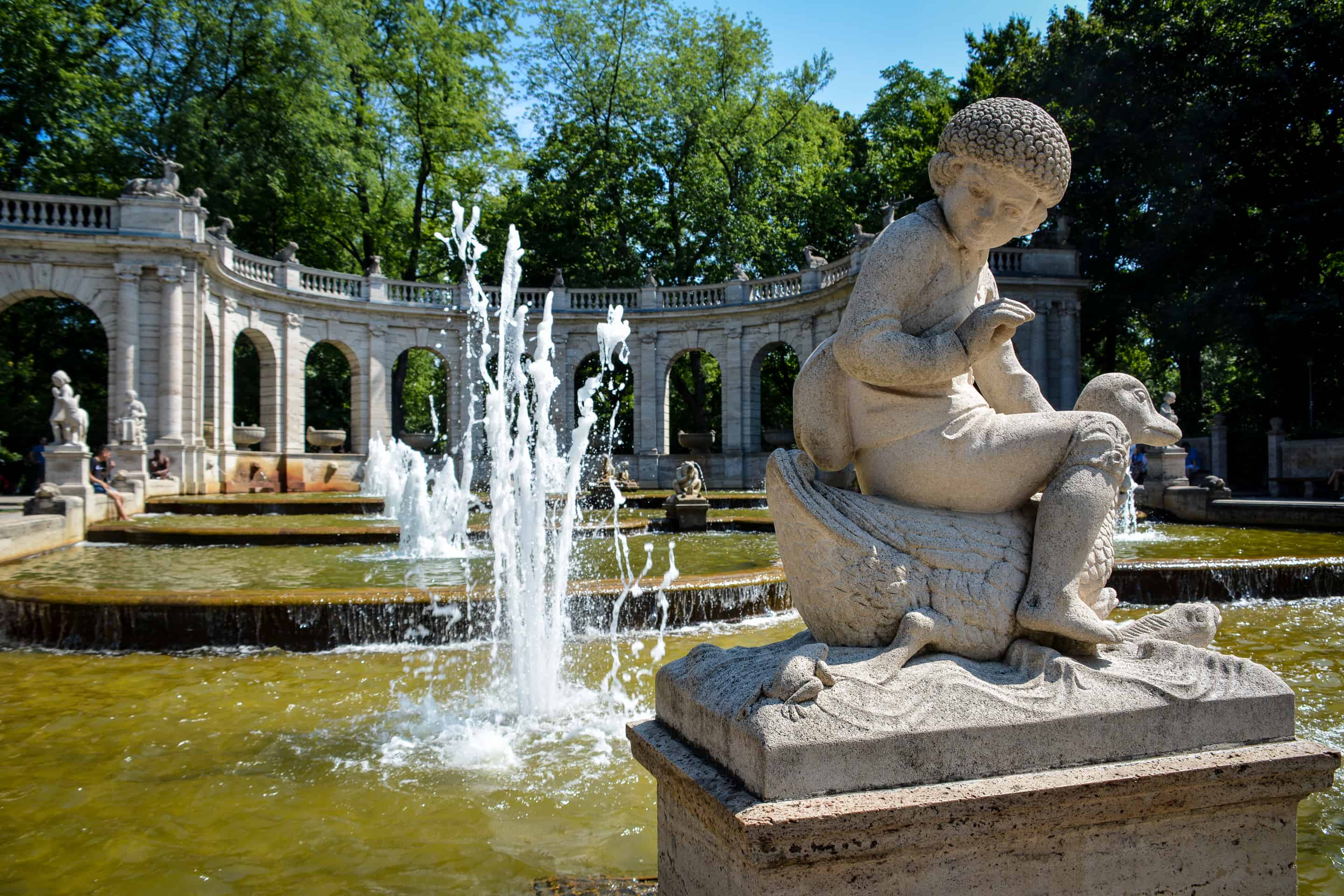 Der Märchenbrunnen im Volkspark Friedrichshain zählt zu den Highlights dieses großen Parks im Osten der Stadt.