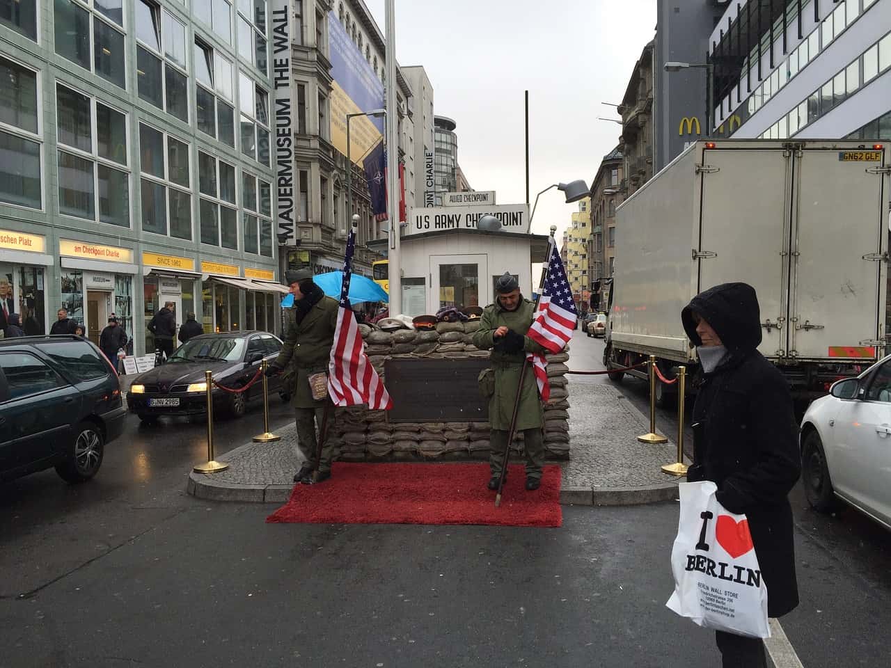 Checkpoint Charlie in Berlin